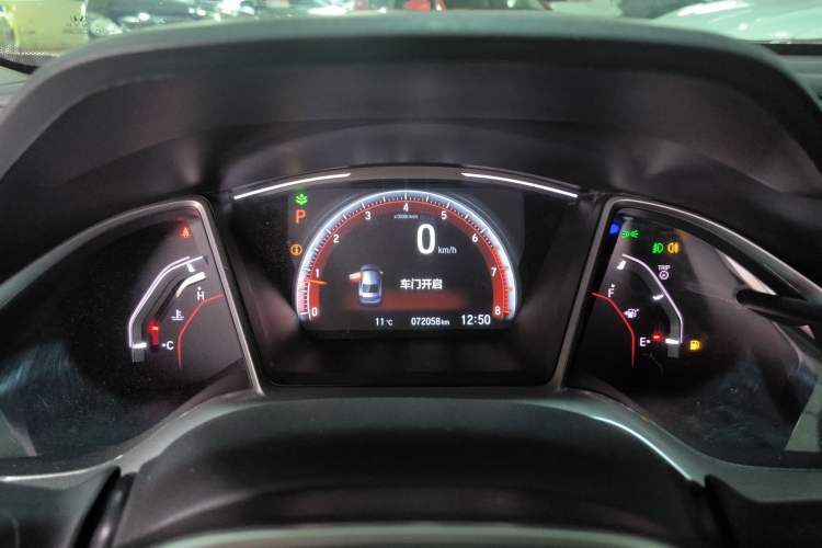 Used Honda Civic 2019 220TURBO CVT Dynamic Edition China VI Emission Standard Instrument Cluster