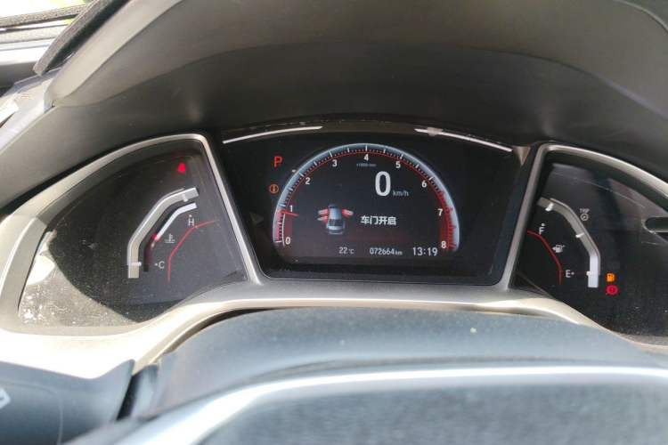 Used Honda Civic 2019 220TURBO CVT Dynamic Edition China VI Emission Standard Instrument Cluster