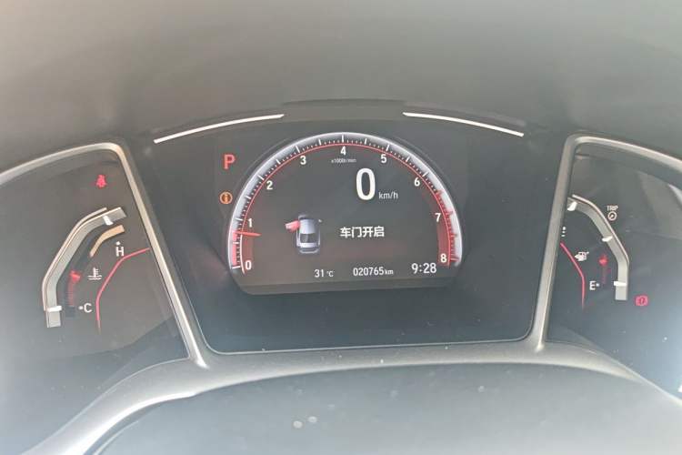 Used Honda Civic 2019 220TURBO CVT Dynamic Edition China VI Emission Standard Instrument Cluster