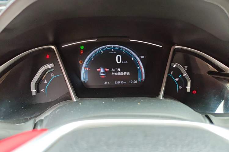 Used Honda Civic 2019 220TURBO CVT Power Edition China VI Emission Standard Instrument Cluster