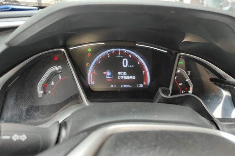 Used Honda Civic 2019 220TURBO CVT Dynamic Edition China VI Emission Standard Instrument Cluster