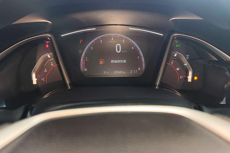 Used Honda Civic 2019 220TURBO CVT Dynamic Edition China VI Emission Standard Instrument Cluster