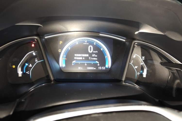 Used Honda Civic 2019 220TURBO CVT Dynamic Edition China V Instrument Cluster