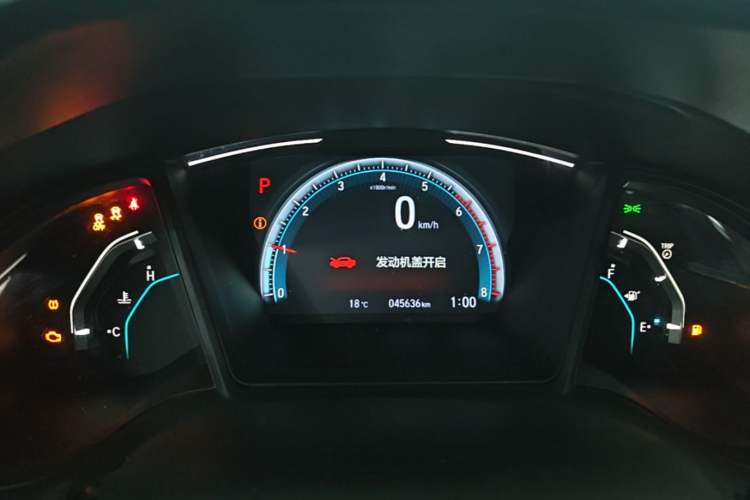 Used Honda Civic 2019 180TURBO CVT Shangdong Edition China VI Instrument Cluster