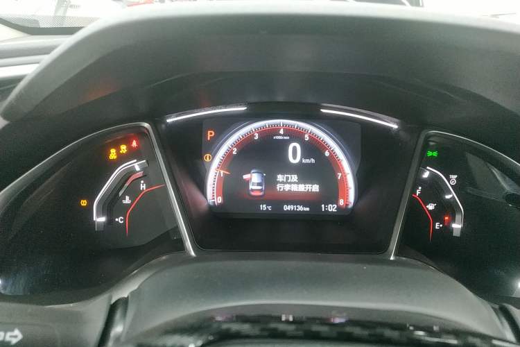 Used Honda Civic 2019 220TURBO CVT Dynamic Edition China VI Emission Standard Instrument Cluster
