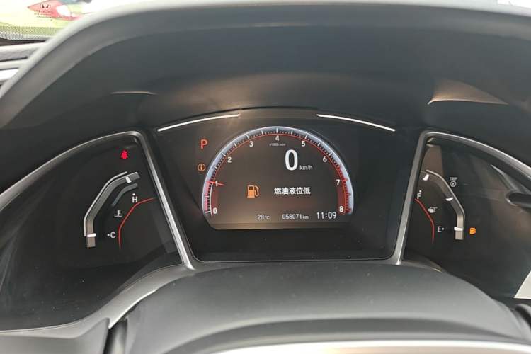 Used Honda Civic 2019 220TURBO CVT Dynamic Edition China VI Emission Standard Instrument Cluster