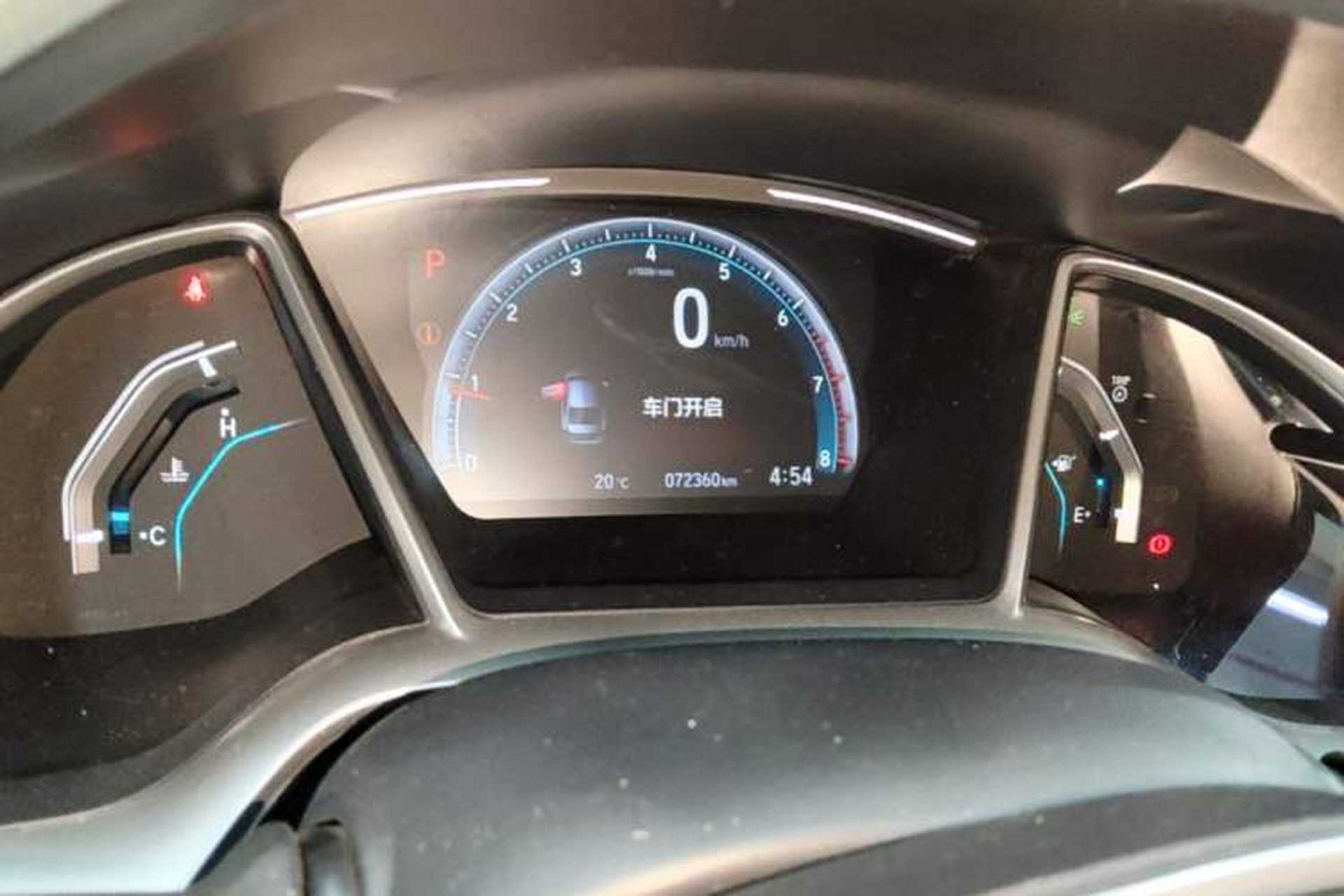 Used Honda Civic 2019 220TURBO CVT Dynamic Edition China VI Instrument Cluster