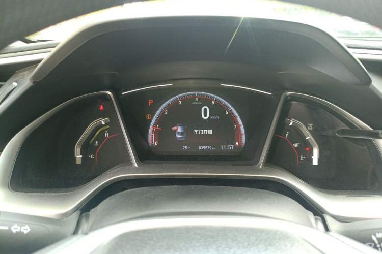 Used Honda Civic 2019 220TURBO CVT Dynamic Edition China VI Emission Standard Instrument Cluster