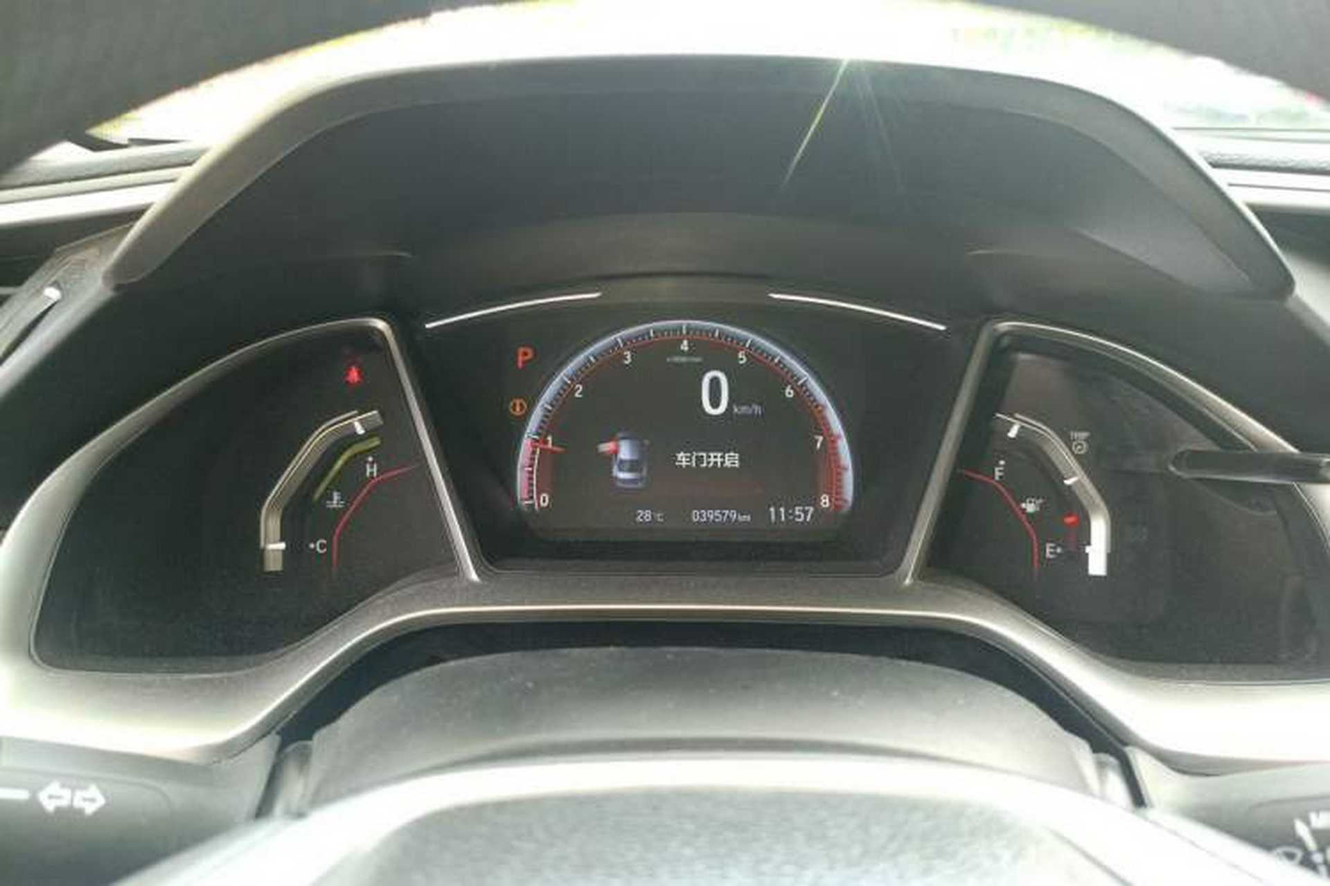 Used Honda Civic 2019 220TURBO CVT Dynamic Edition China VI Emission Standard Instrument Cluster