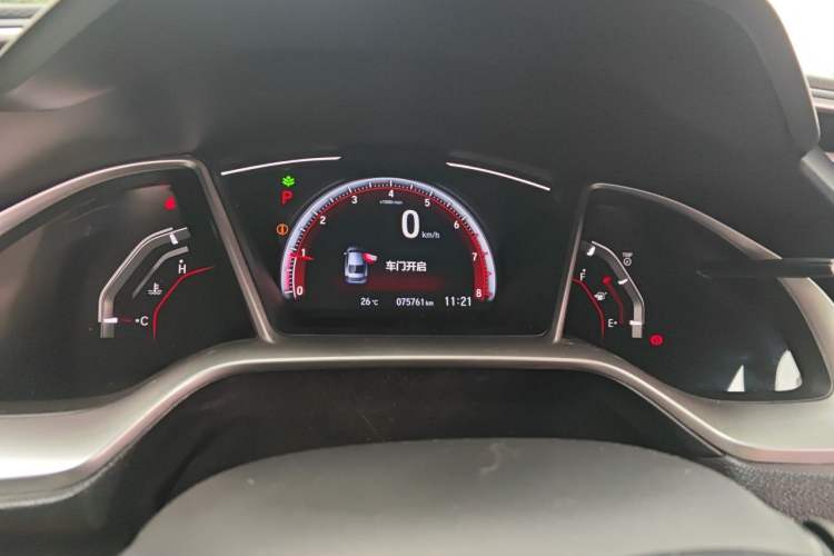 Used Honda Civic 2019 220TURBO CVT Dynamic Edition China VI Emission Standard Instrument Cluster