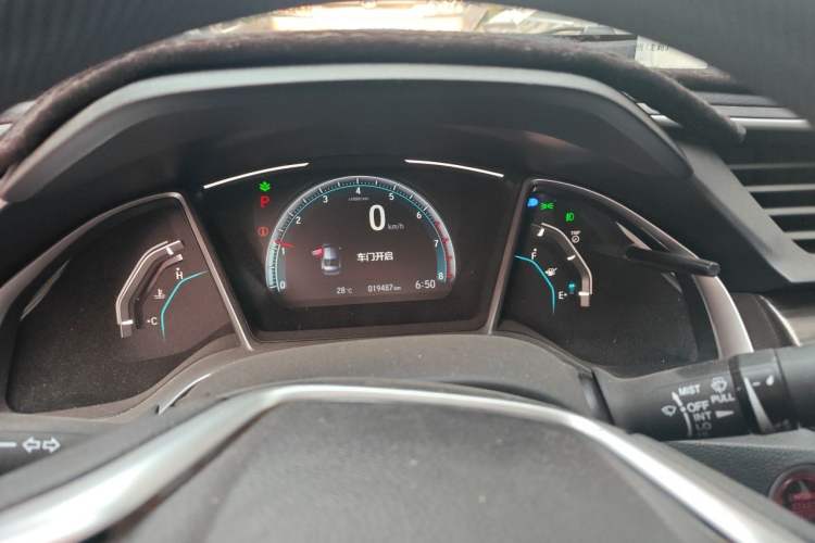 Used Honda Civic 2019 220TURBO CVT Dynamic Edition China VI Instrument Cluster