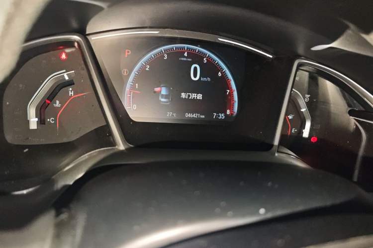 Used Honda Civic 2019 220TURBO CVT Dynamic Edition China VI Emission Standard Instrument Cluster