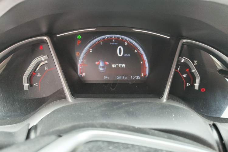 Used Honda Civic 2019 220TURBO CVT Dynamic Edition China VI Emission Standard Instrument Cluster