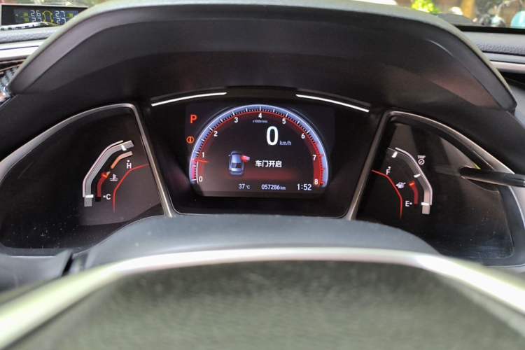 Used Honda Civic 2019 220TURBO CVT Dynamic Edition China VI Emission Standard Instrument Cluster