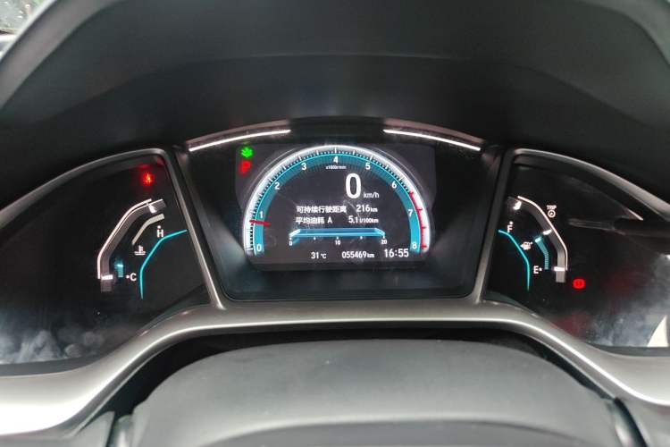 Used Honda Civic 2019 220TURBO CVT Dynamic Edition China VI Instrument Cluster