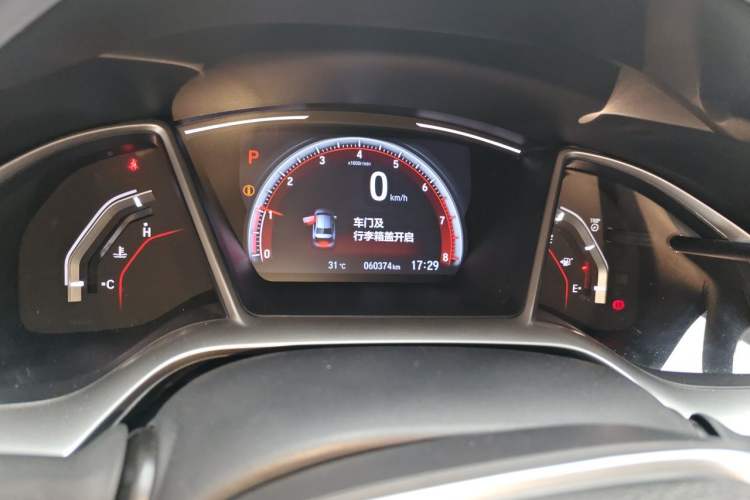 Used Honda Civic 2019 220TURBO CVT Dynamic Edition China VI Emission Standard Instrument Cluster