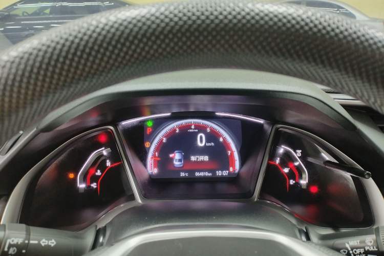 Used Honda Civic 2019 220TURBO CVT Dynamic Edition China V Emission Standard Instrument Cluster