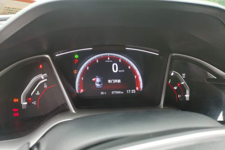 Used Honda Civic 2019 220TURBO CVT Dynamic Edition China VI Emission Standard Instrument Cluster