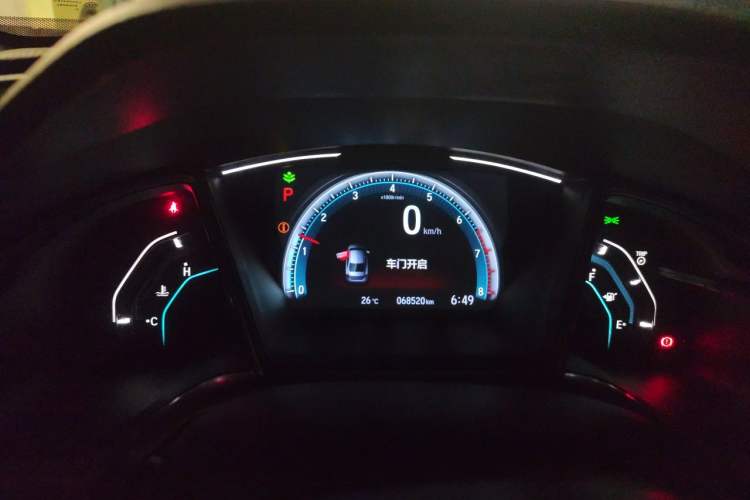 Used Honda Civic 2019 220TURBO CVT Dynamic Edition China VI Instrument Cluster