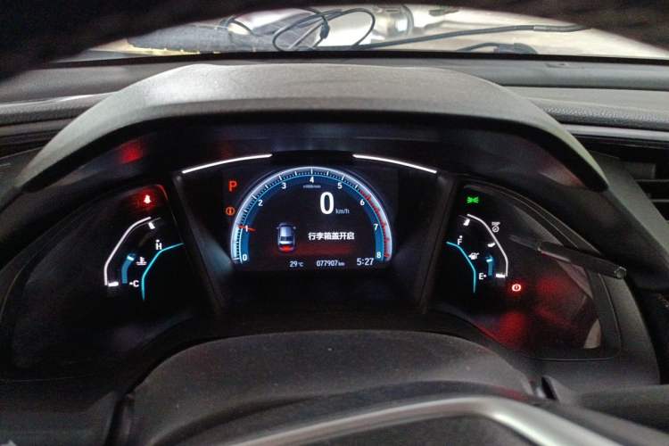 Used Honda Civic 2019 180TURBO CVT Shangqing Edition China VI Instrument Cluster