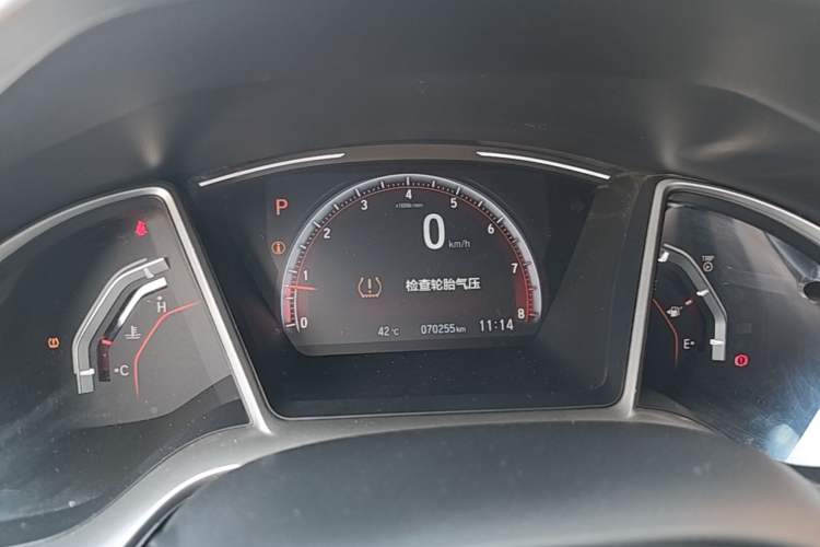 Used Honda Civic 2019 220TURBO CVT Dynamic Edition China VI Emission Standard Instrument Cluster