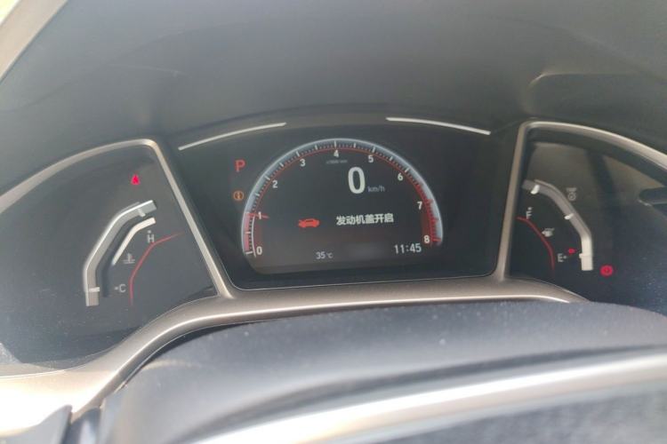 Used Honda Civic 2019 220TURBO CVT Dynamic Edition China V Emission Standard Instrument Cluster
