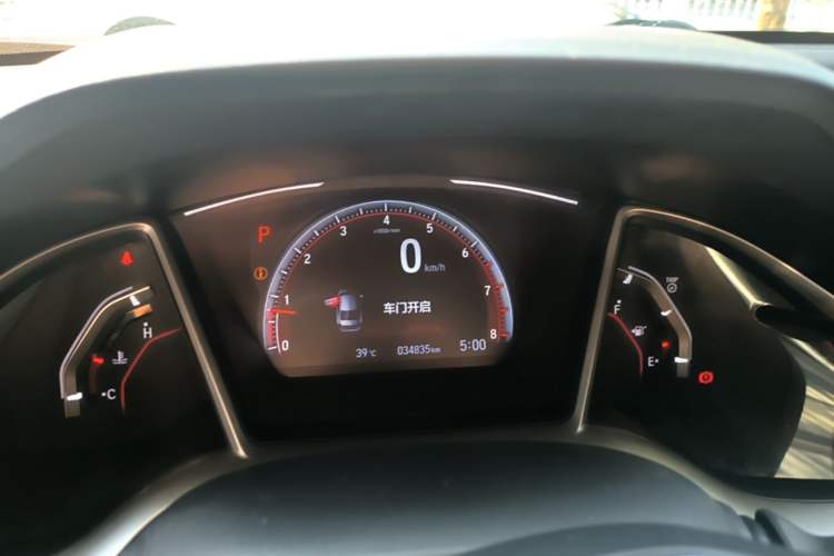 Used Honda Civic 2019 220TURBO CVT Dynamic Edition China VI Emission Standard Instrument Cluster