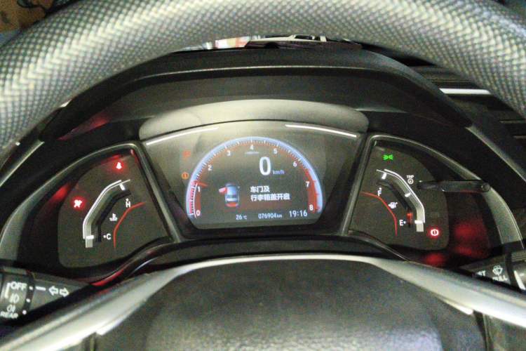 Used Honda Civic 2019 220TURBO CVT Dynamic Edition China VI Emission Standard Instrument Cluster