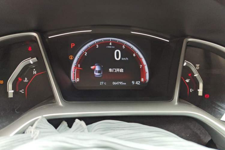 Used Honda Civic 2019 220TURBO CVT Dynamic Edition China V Emission Standard Instrument Cluster