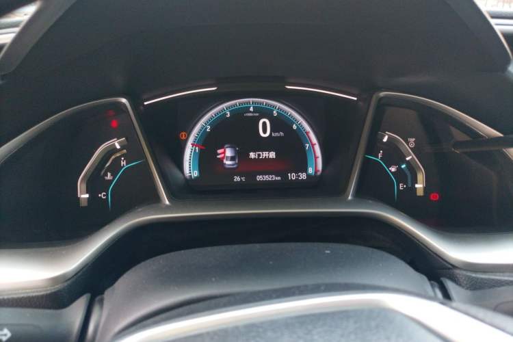 Used Honda Civic 2019 220TURBO Manual Jinkong Edition China VI Instrument Cluster