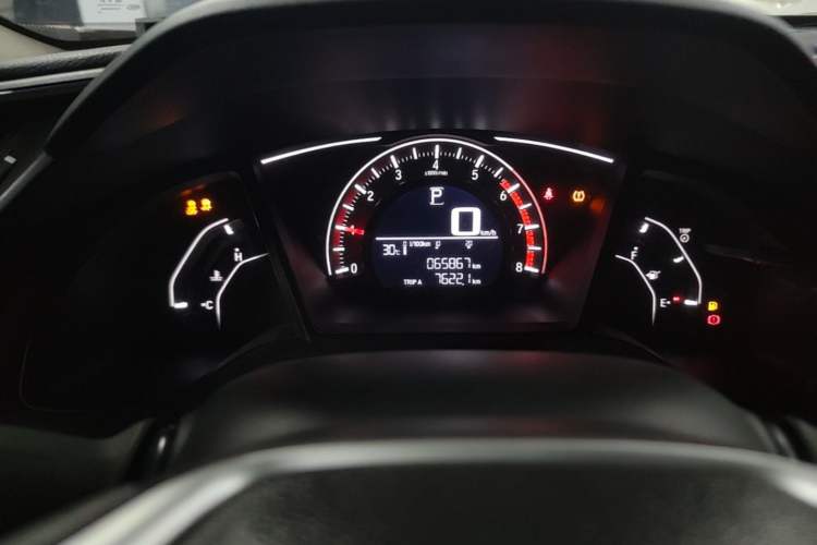 Used Honda Civic 2019 180TURBO CVT Shangyue Edition China V Emission Standard Instrument Cluster