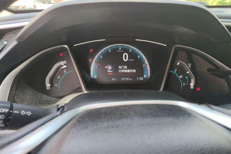 Used Honda Civic 2019 220TURBO CVT Dynamic Edition China VI Instrument Cluster