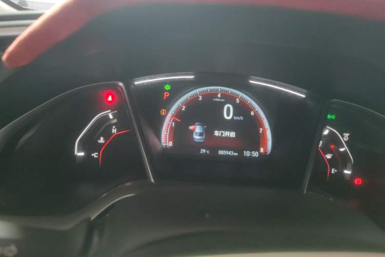 Used Honda Civic 2019 220TURBO CVT Dynamic Edition China VI Emission Standard Instrument Cluster