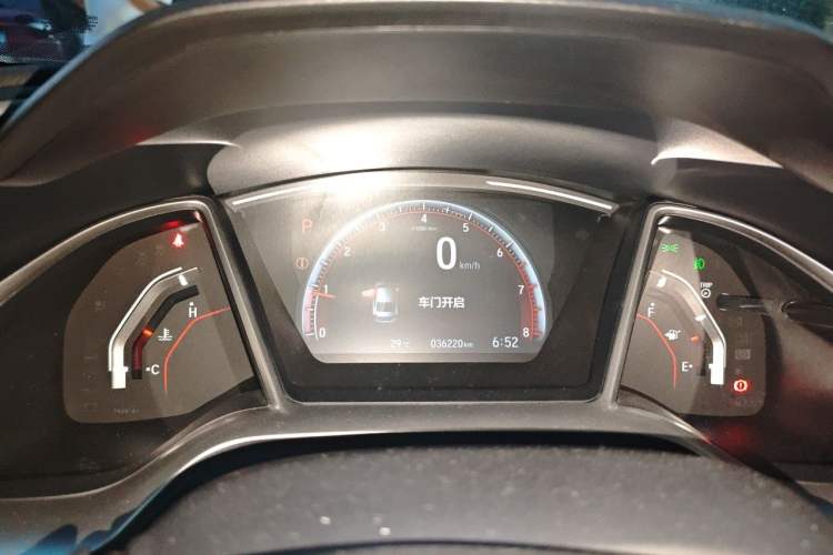 Used Honda Civic 2019 220TURBO CVT Dynamic Edition China V Emission Standard Instrument Cluster