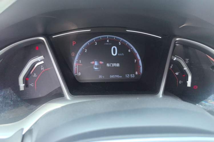 Used Honda Civic 2019 220TURBO CVT Dynamic Edition China VI Emission Standard Instrument Cluster