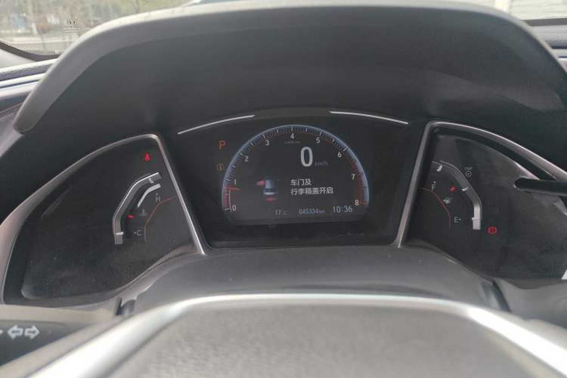 Used Honda Civic 2019 220TURBO CVT Dynamic Edition China VI Emission Standard Instrument Cluster