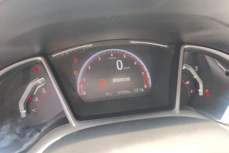 Used Honda Civic 2019 220TURBO CVT Dynamic Edition China VI Emission Standard Instrument Cluster