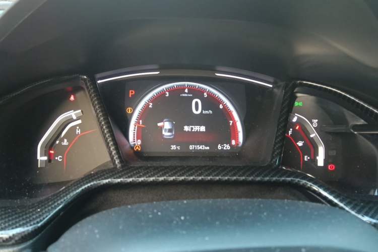 Used Honda Civic 2019 220TURBO CVT Dynamic Edition China VI Emission Standard Instrument Cluster