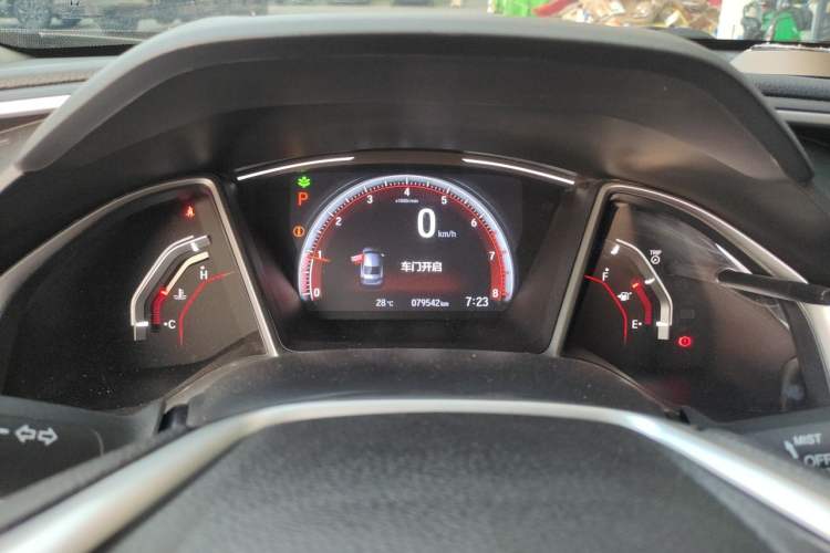 Used Honda Civic 2019 220TURBO CVT Dynamic Edition China V Emission Standard Instrument Cluster