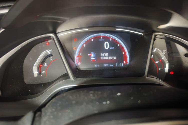 Used Honda Civic 2019 220TURBO CVT Dynamic Edition China V Emission Standard Instrument Cluster