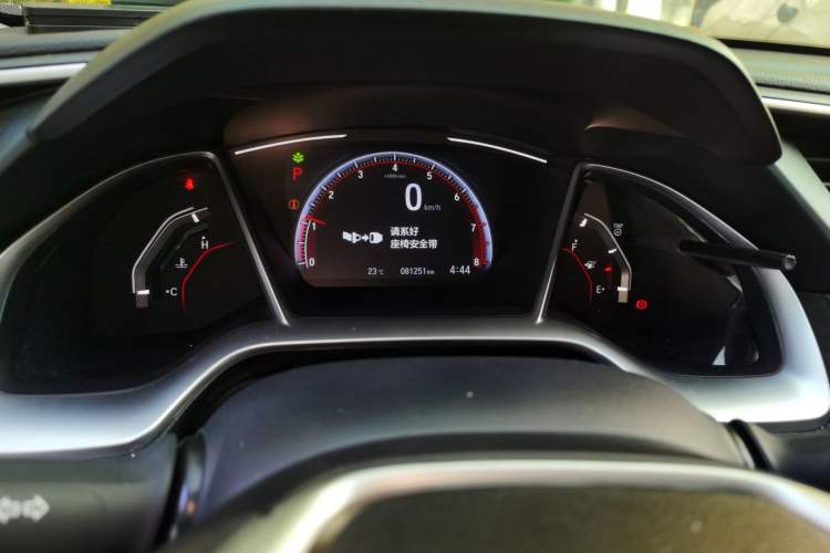 Used Honda Civic 2019 220TURBO CVT Dynamic Edition China V Emission Standard Instrument Cluster