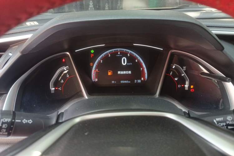 Used Honda Civic 2019 220TURBO CVT Dynamic Edition China V Emission Standard Instrument Cluster