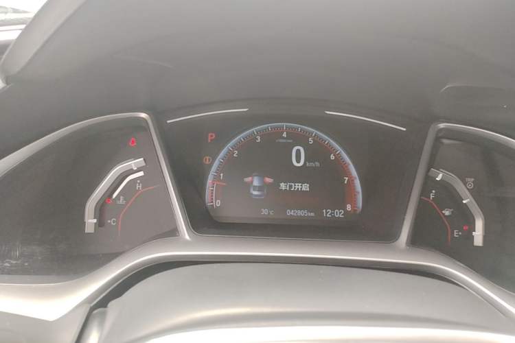 Used Honda Civic 2019 220TURBO CVT Dynamic Edition China VI Emission Standard Instrument Cluster