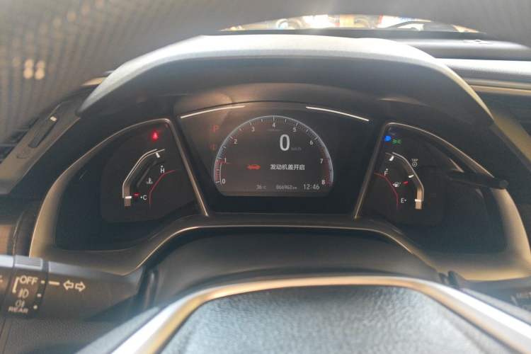 Used Honda Civic 2019 220TURBO CVT Dynamic Edition China VI Emission Standard Instrument Cluster
