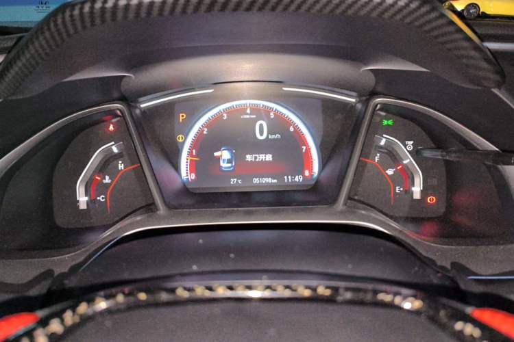 Used Honda Civic 2019 220TURBO CVT Dynamic Edition China VI Emission Standard Instrument Cluster