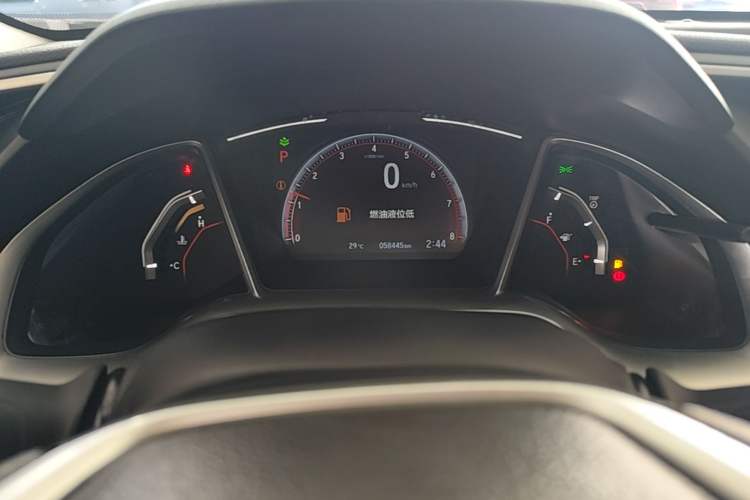 Used Honda Civic 2019 220TURBO CVT Dynamic Edition China VI Emission Standard Instrument Cluster