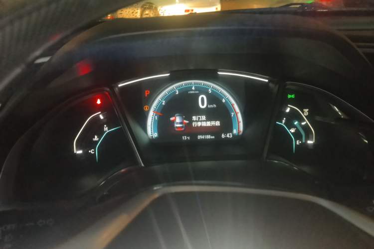Used Honda Civic 2019 220TURBO CVT Dynamic Edition China VI Instrument Cluster