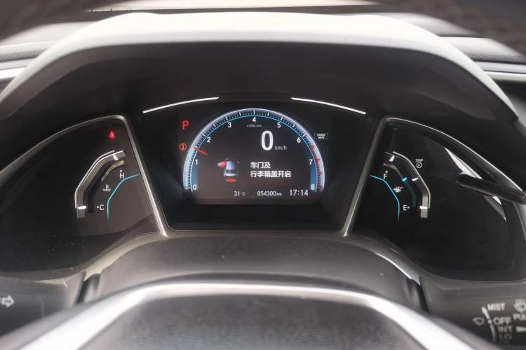 Used Honda Civic 2019 220TURBO CVT Power Edition China VI Emission Standard Instrument Cluster