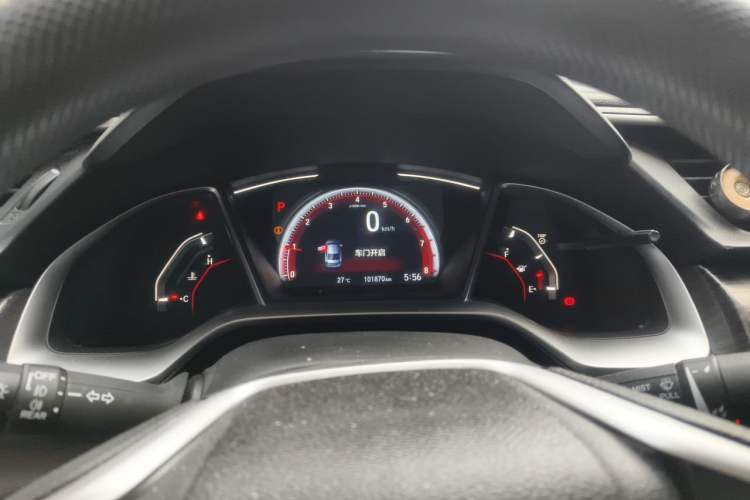 Used Honda Civic 2019 220TURBO CVT Dynamic Edition China VI Emission Standard Instrument Cluster