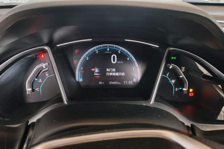 Used Honda Civic 2019 220TURBO CVT Dynamic Edition China VI Instrument Cluster
